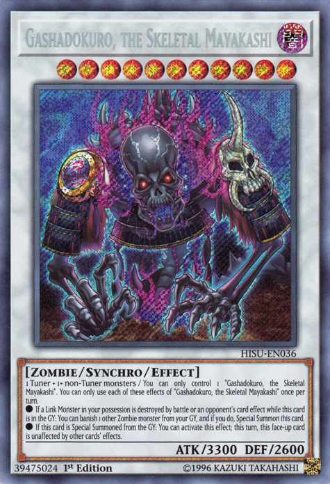 Gashadokuro, the Skeletal Mayakashi [HISU-EN036] Secret Rare | Odin's Place