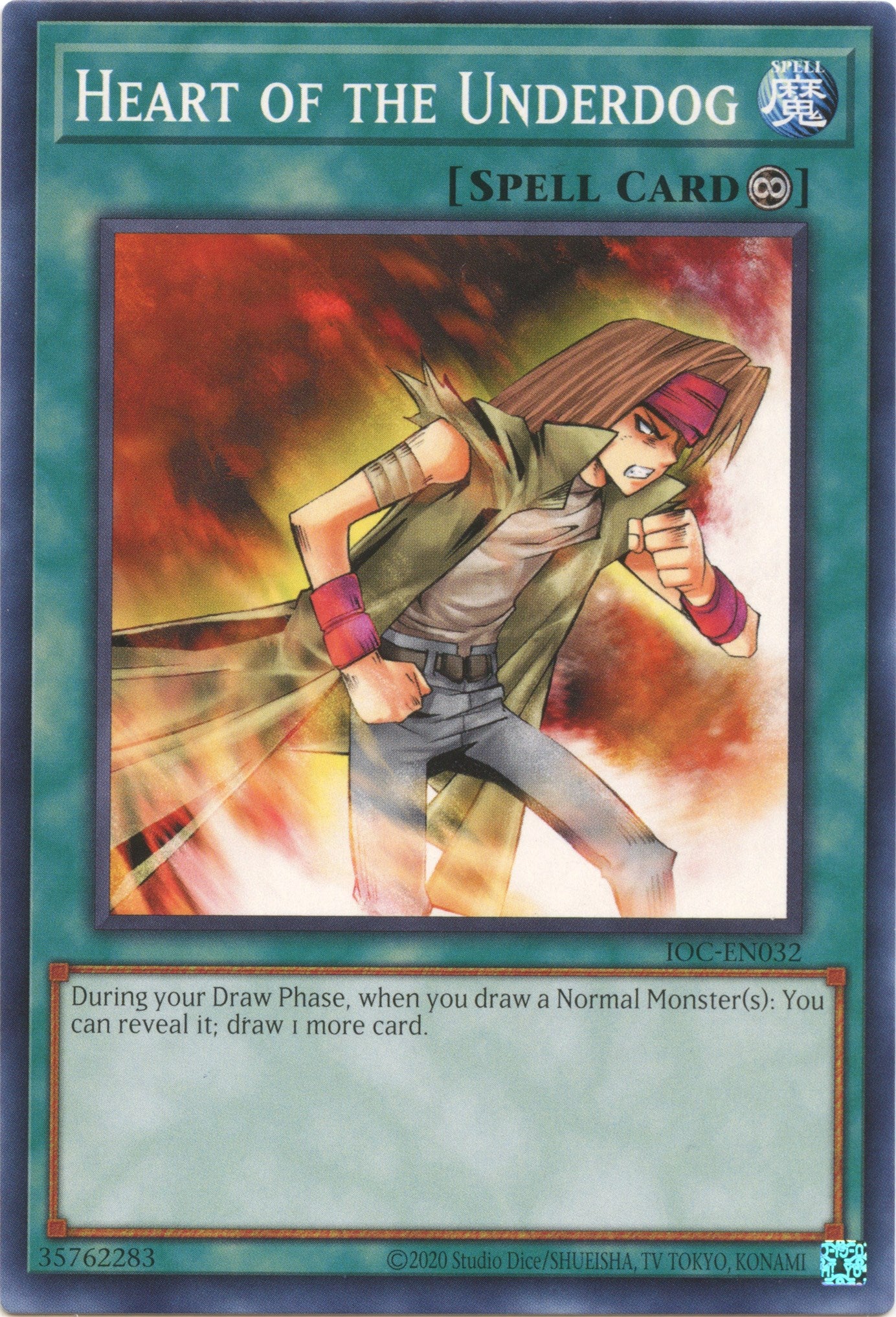Heart of the Underdog (25th Anniversary) [IOC-EN032] Common | Odin's Place