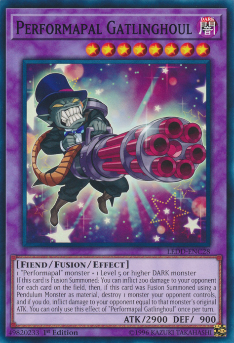 Performapal Gatlinghoul [LEDD-ENC28] Common | Odin's Place