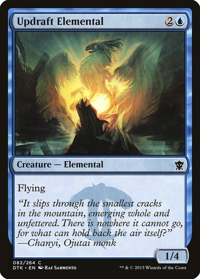 Updraft Elemental (82) [Dragons of Tarkir] | Odin's Place