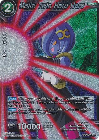 Majin Twin Haru Haru (Foil) (EX02-07) [Dark Demon's Villains] | Odin's Place