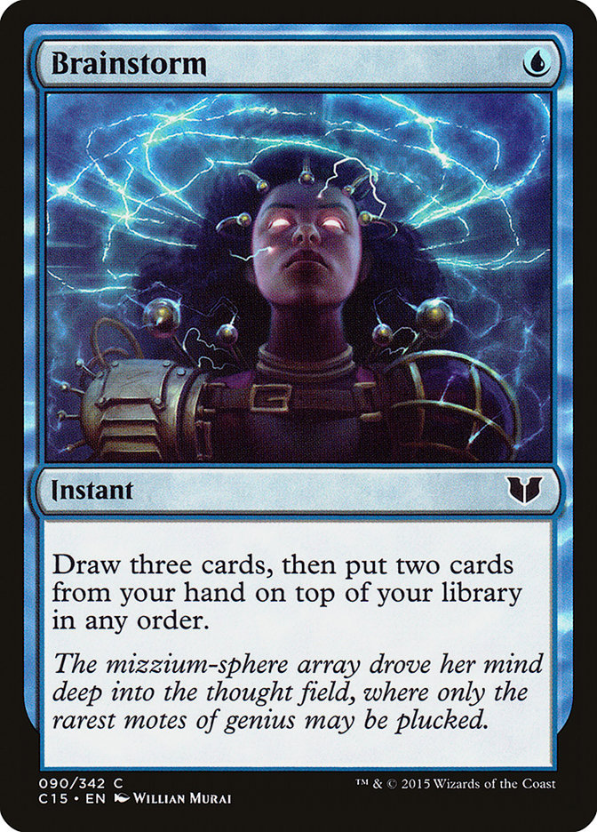 Brainstorm (90) [Commander 2015] | Odin's Place