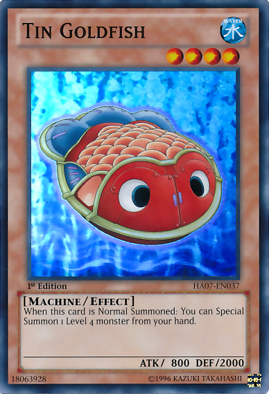 Tin Goldfish [HA07-EN037] Super Rare | Odin's Place