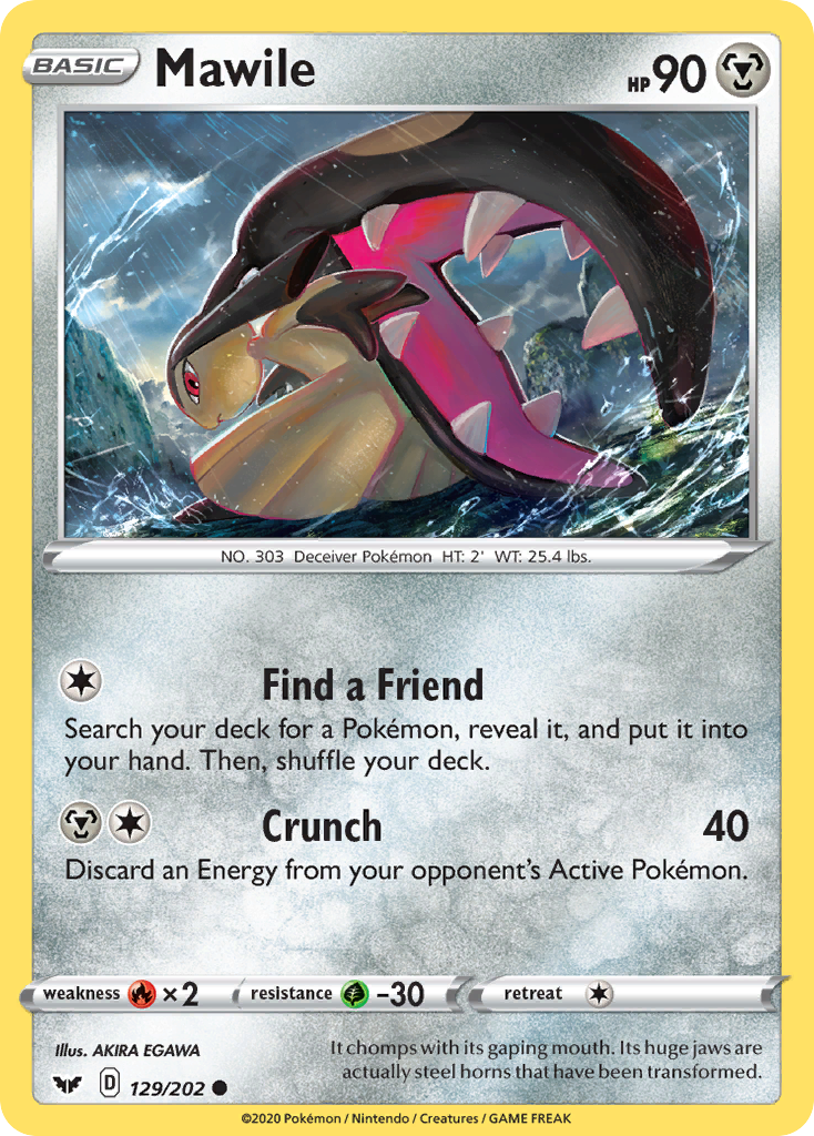Mawile (129/202) [Sword & Shield: Base Set] | Odin's Place