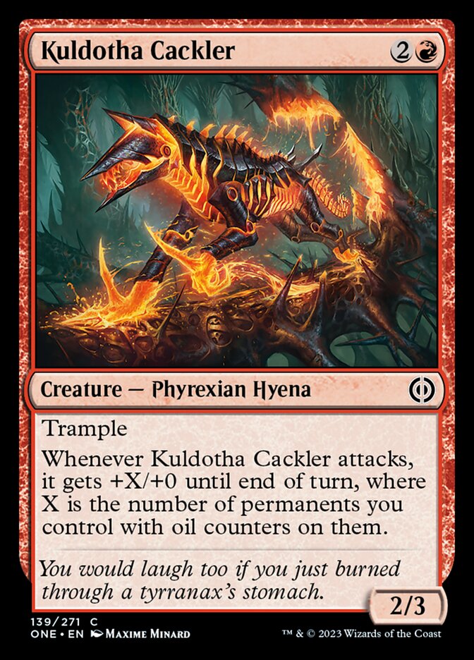 Kuldotha Cackler [Phyrexia: All Will Be One] | Odin's Place