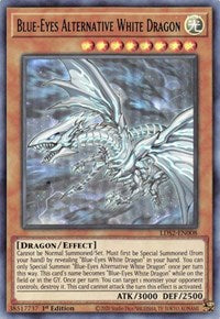 Blue-Eyes Alternative White Dragon (Green) [LDS2-EN008] Ultra Rare | Odin's Place