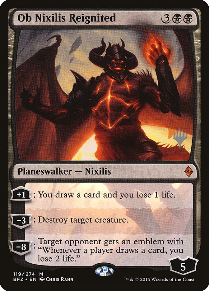Ob Nixilis Reignited (Promo Pack) [Battle for Zendikar Promos] | Odin's Place