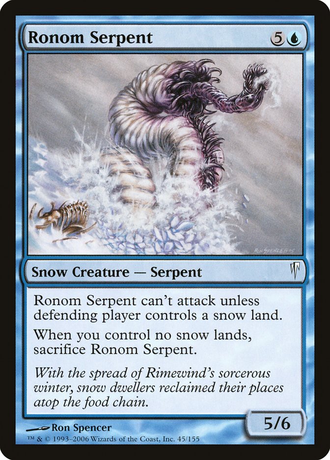 Ronom Serpent (45) [Coldsnap] | Odin's Place