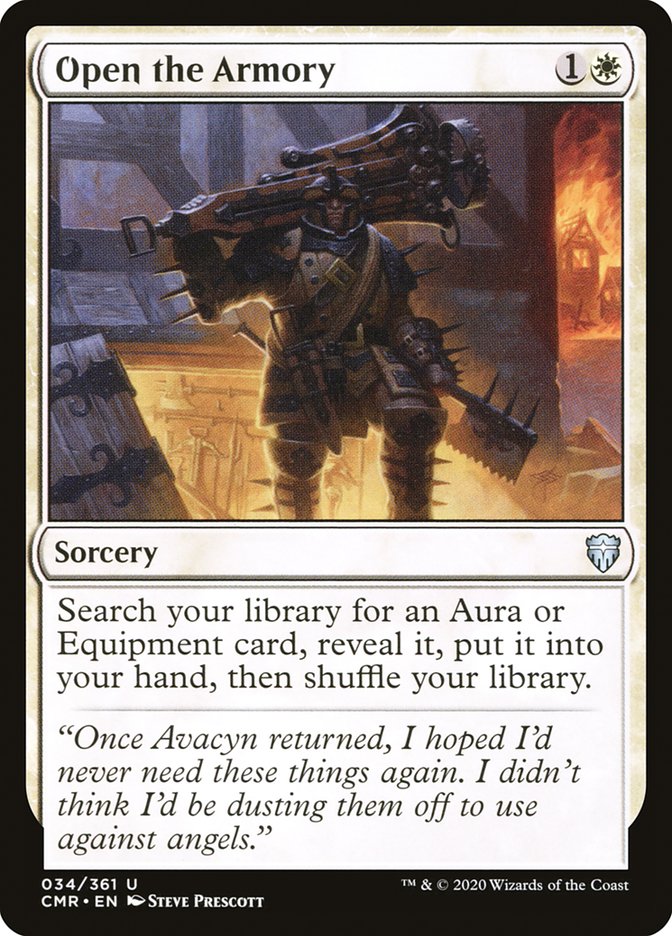 Open the Armory [Commander Legends] | Odin's Place