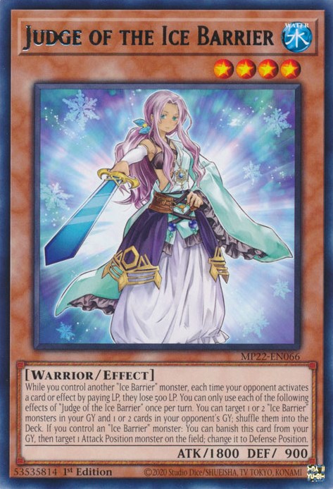 Judge of the Ice Barrier [MP22-EN066] Rare | Odin's Place