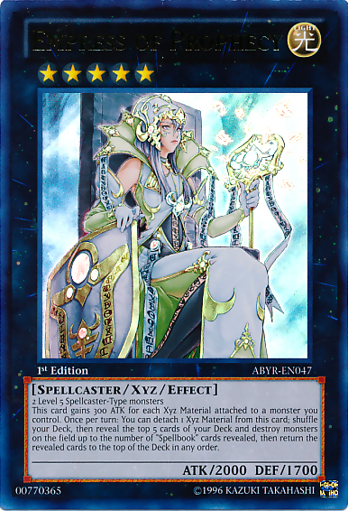 Empress of Prophecy [ABYR-EN047] Ultra Rare | Odin's Place