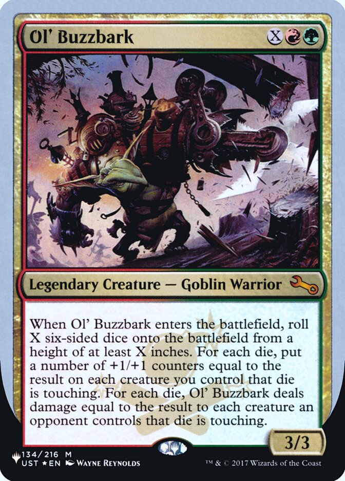 Ol' Buzzbark (Unfinity Foil Edition) [The List] | Odin's Place