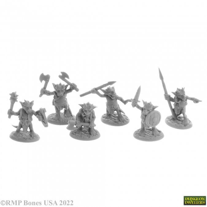 Reaper Bones: Ratpelt Kobold Mooks (6) | Odin's Place