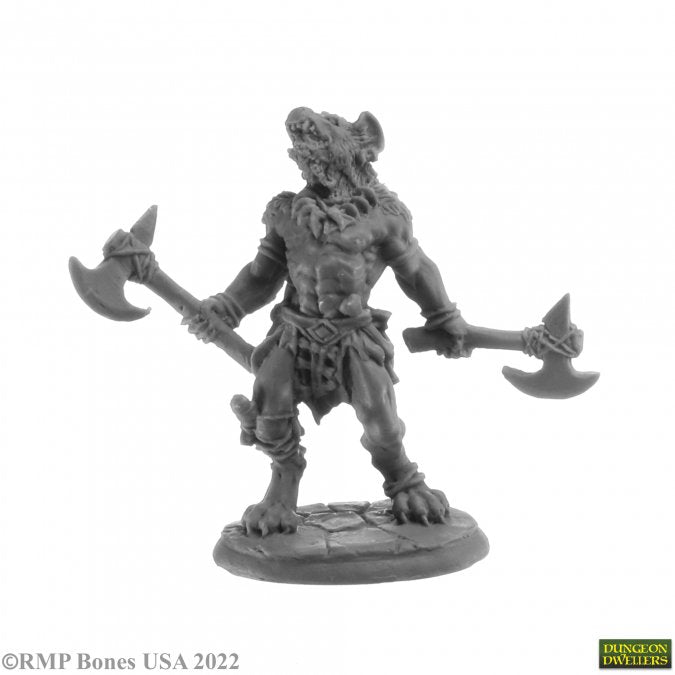 Reaper Bones: Blackmane Gnoll Ravager | Odin's Place