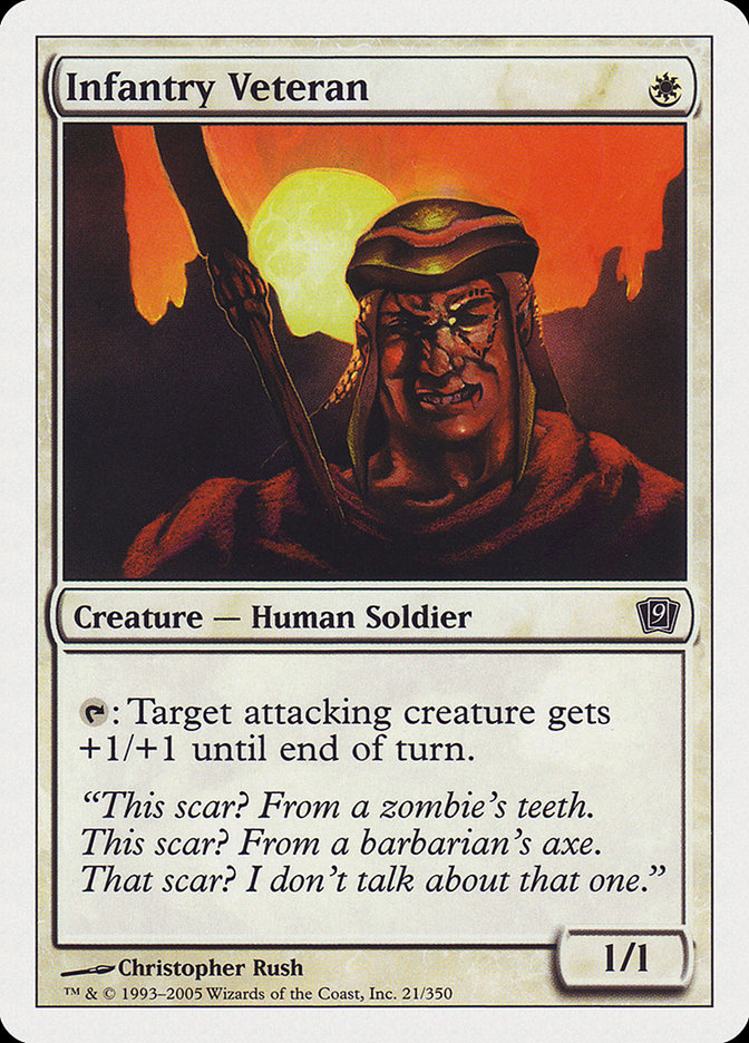Infantry Veteran (21) [Ninth Edition] | Odin's Place