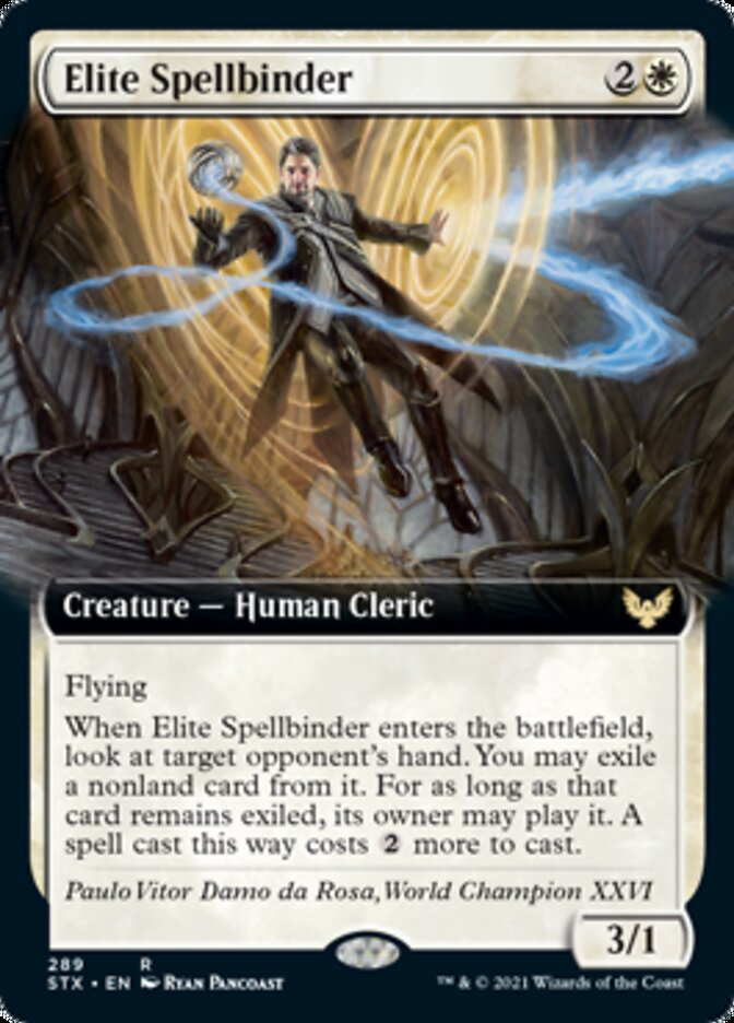 Elite Spellbinder (Extended Art) [Strixhaven: School of Mages] | Odin's Place