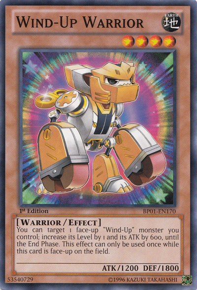 Wind-Up Warrior [BP01-EN170] Common | Odin's Place