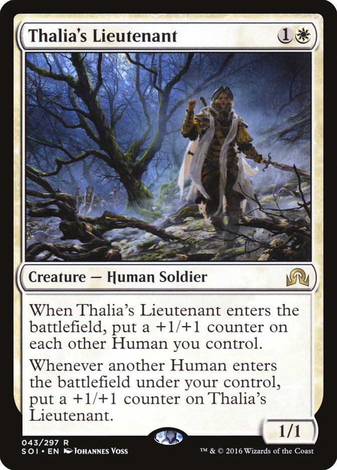 Thalia's Lieutenant (43) [Shadows over Innistrad] | Odin's Place