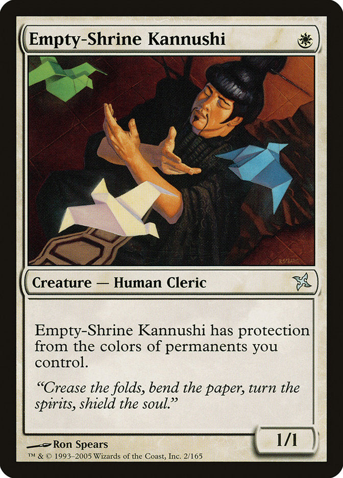 Empty-Shrine Kannushi (2) [Betrayers of Kamigawa] | Odin's Place