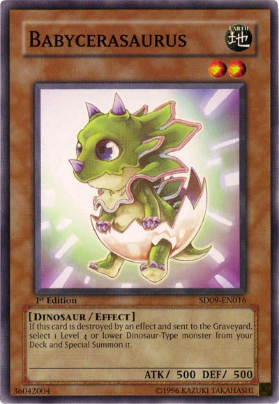 Babycerasaurus [SD09-EN016] Common | Odin's Place