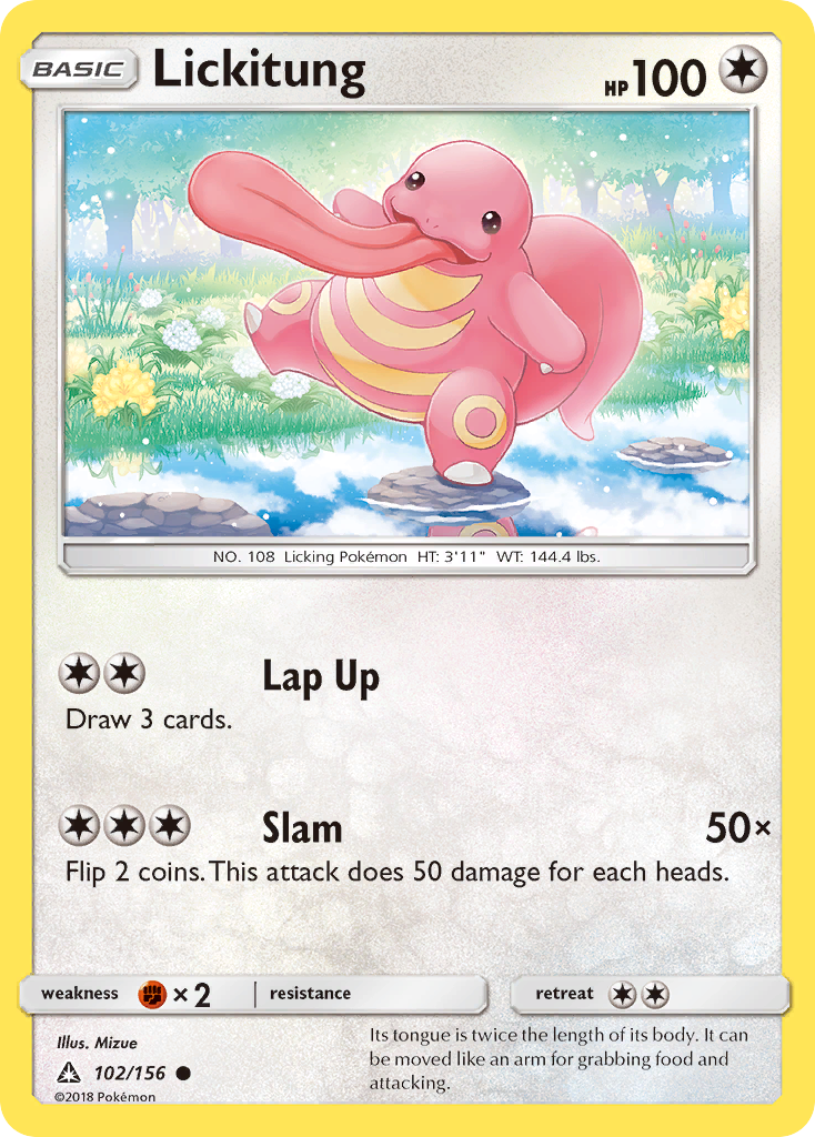 Lickitung (102/156) [Sun & Moon: Ultra Prism] | Odin's Place