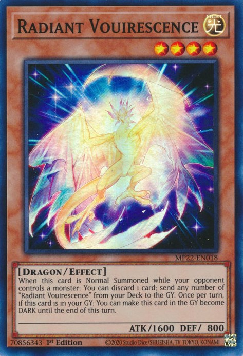 Radiant Vouirescence [MP22-EN018] Super Rare | Odin's Place