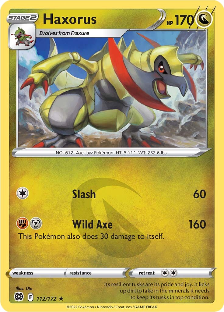 Haxorus (112/172) [Sword & Shield: Brilliant Stars] | Odin's Place
