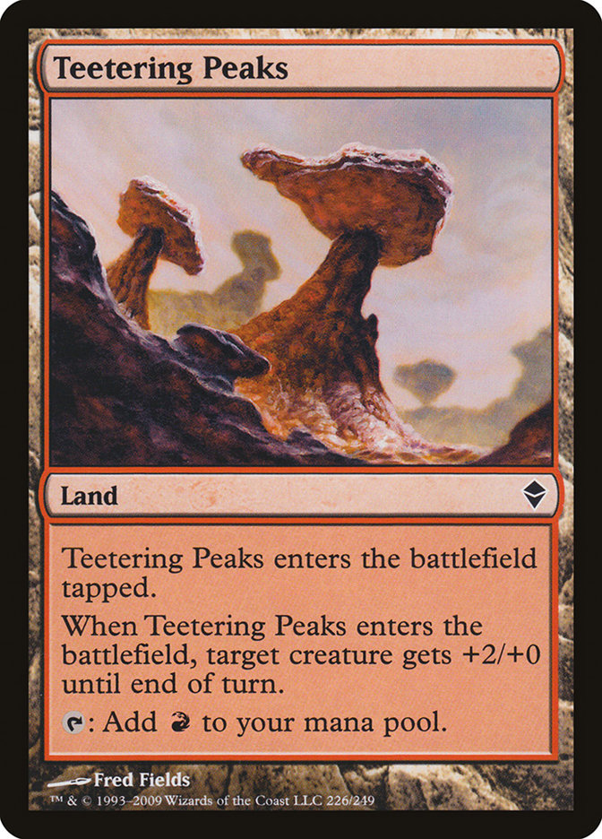 Teetering Peaks (226) [Zendikar] | Odin's Place