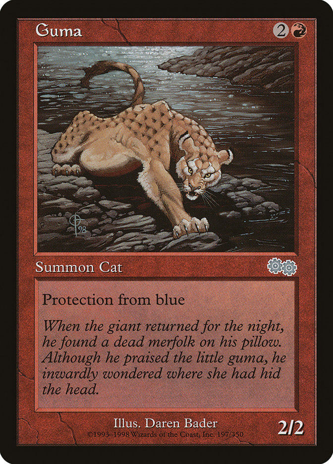 Guma (197) [Urza's Saga] | Odin's Place