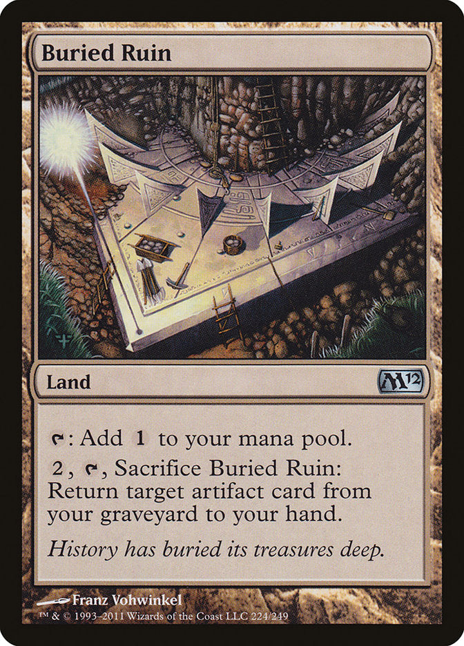 Buried Ruin (224) [Magic 2012] | Odin's Place