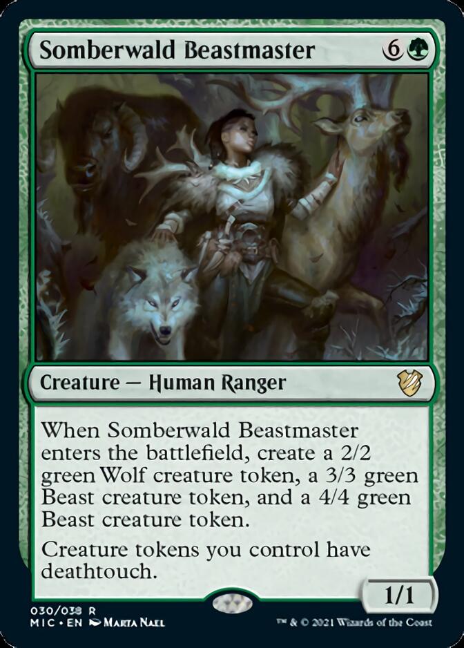 Somberwald Beastmaster [Innistrad: Midnight Hunt Commander] | Odin's Place