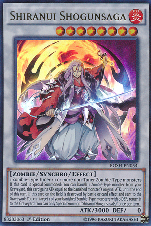 Shiranui Shogunsaga [BOSH-EN054] Ultra Rare | Odin's Place