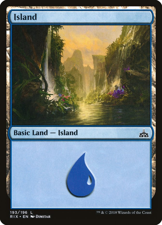 Island (193) [Rivals of Ixalan] | Odin's Place