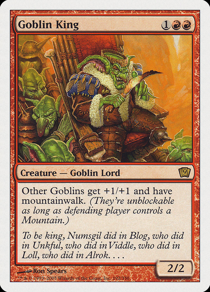 Goblin King (192) [Ninth Edition] | Odin's Place