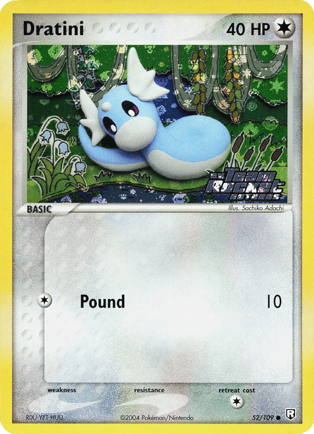 Dratini (52/109) (Stamped) [EX: Team Rocket Returns] | Odin's Place