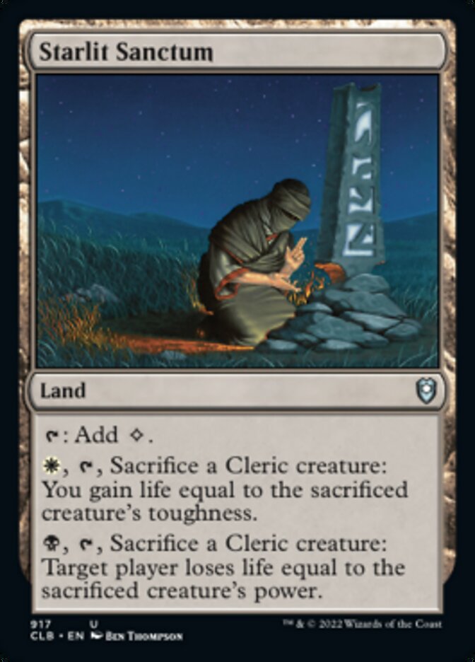Starlit Sanctum [Commander Legends: Battle for Baldur's Gate] | Odin's Place