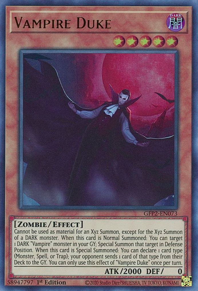 Vampire Duke [GFP2-EN073] Ultra Rare | Odin's Place