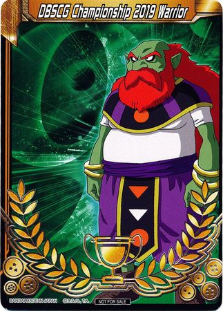 DBSCG Championship 2019 Warrior (Merit Card) - Universe 9 "Sidra" (9) [Tournament Promotion Cards] | Odin's Place