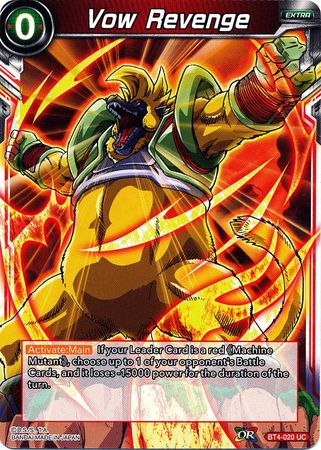 Vow Revenge (BT4-020) [Colossal Warfare] | Odin's Place