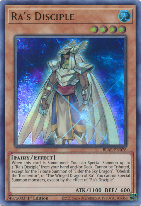 Ra's Disciple [BLAR-EN076] Ultra Rare | Odin's Place