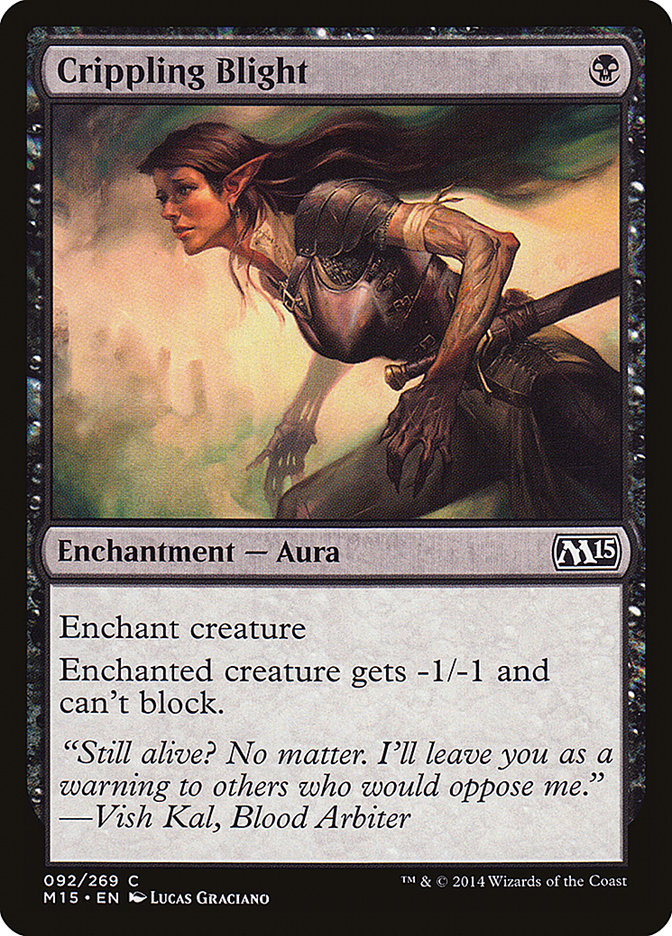 Crippling Blight (92) [Magic 2015] | Odin's Place