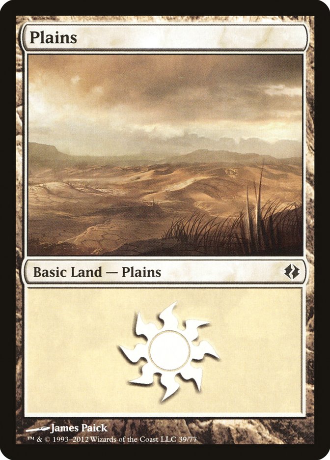 Plains (39) [Duel Decks: Venser vs. Koth] | Odin's Place