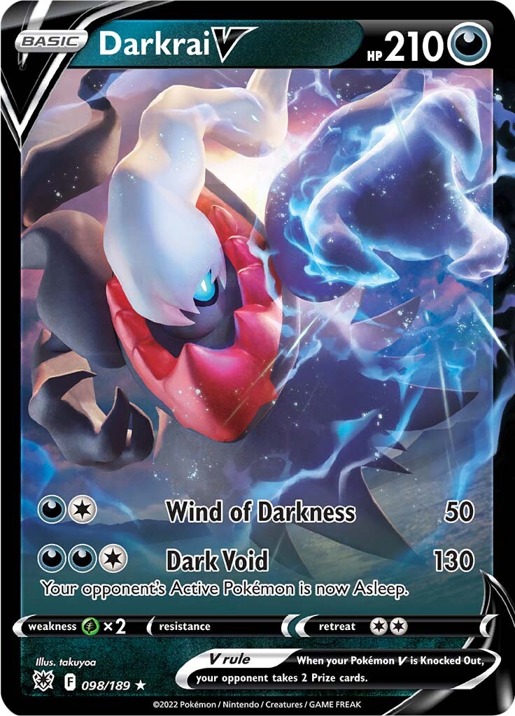 Darkrai V (098/189) [Sword & Shield: Astral Radiance] | Odin's Place