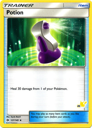 Potion (127/149) (Pikachu Stamp #20) [Battle Academy 2020] | Odin's Place