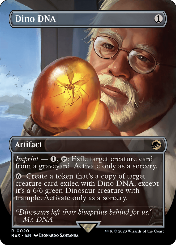Dino DNA (Borderless) [Jurassic World Collection] | Odin's Place