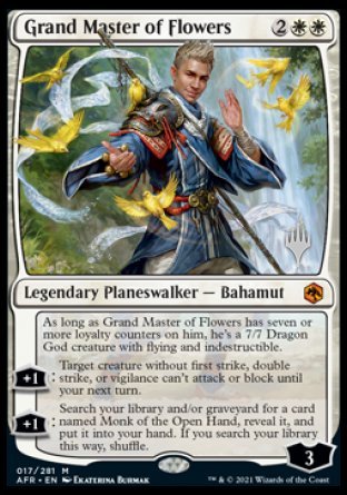 Grand Master of Flowers (Promo Pack) [Dungeons & Dragons: Adventures in the Forgotten Realms Promos] | Odin's Place
