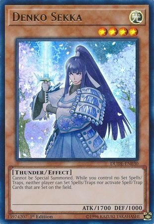 Denko Sekka [DUDE-EN030] Ultra Rare | Odin's Place