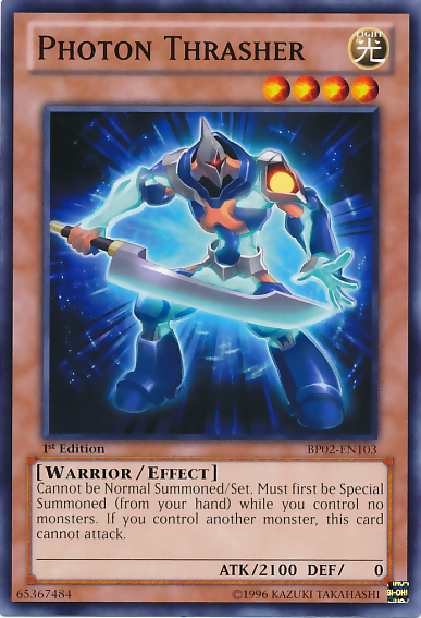 Photon Thrasher [BP02-EN103] Mosaic Rare | Odin's Place