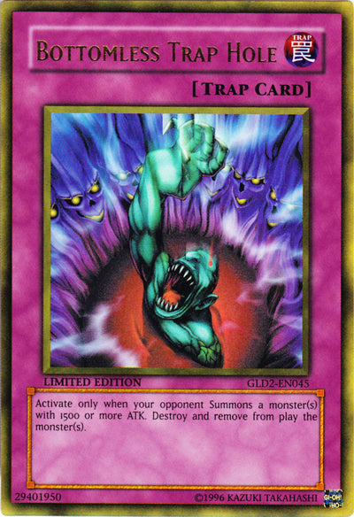 Bottomless Trap Hole [GLD2-EN045] Ultra Rare | Odin's Place