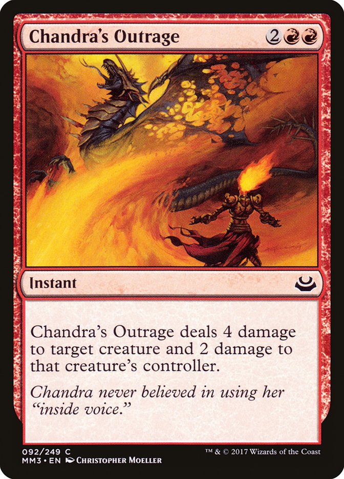 Chandra's Outrage (92) [Modern Masters 2017] | Odin's Place